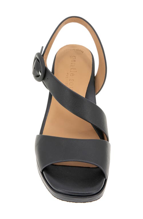 Gentle Souls Roma Sandal In Black