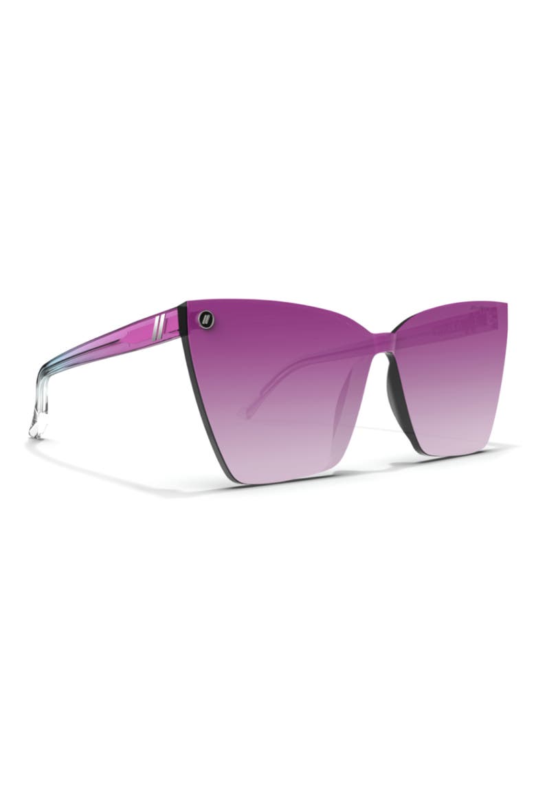 99mm L-Series Polarized Square Sunglasses, Alternate, color, BERRY LOUD