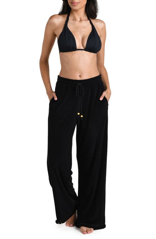 La Blanca Wild Nomad Cover-Up Pants in Black at Nordstrom, Size Large