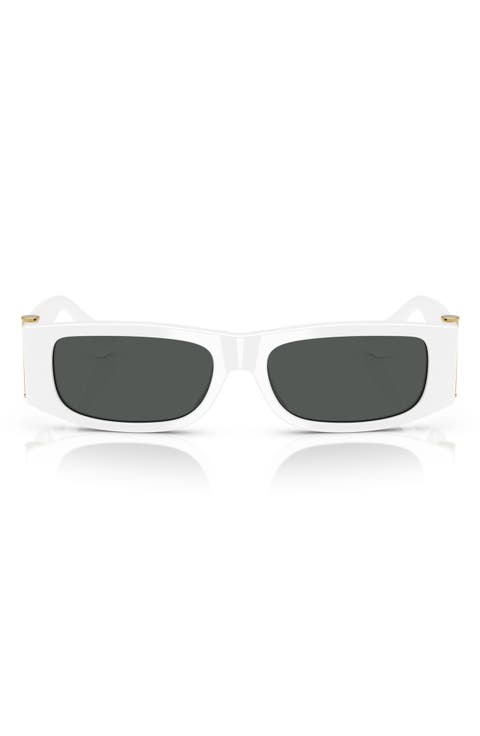 55mm Rectangular Sunglasses