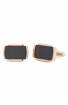 James Michael Black Detail Cuff Links