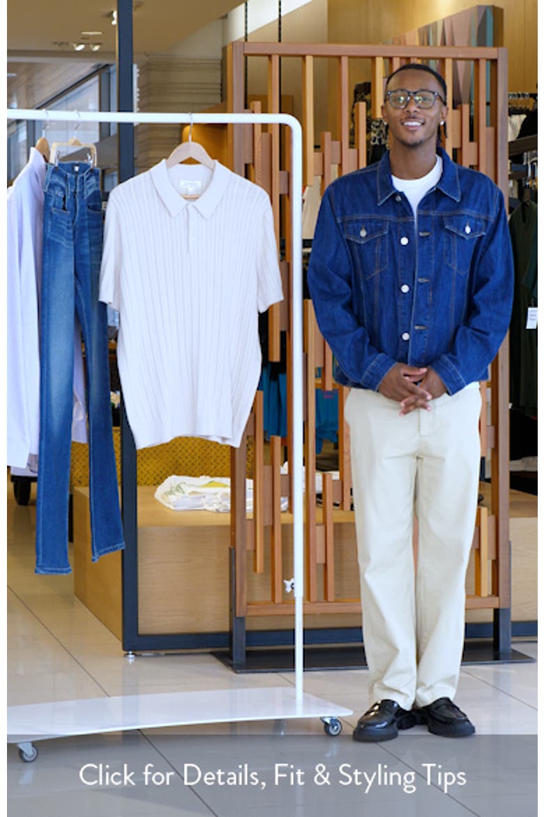 Cabled Cotton & Cashmere Polo Sweater video
