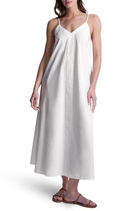V-Neck Sleeveless Maxi Dress