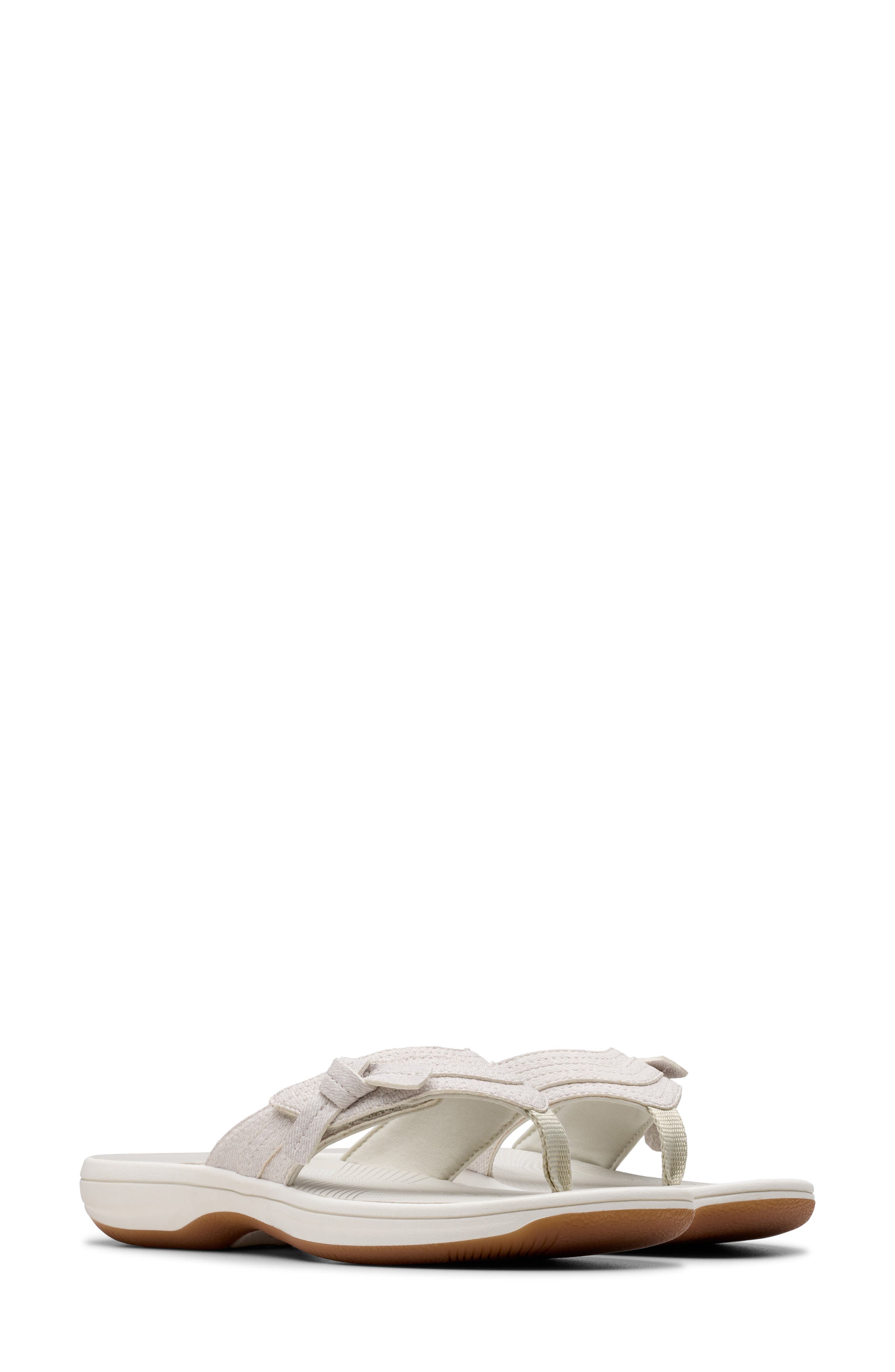 Clarks<sup>®</sup> Breeze Dalia Flip Flop, Alternate, color, Off White