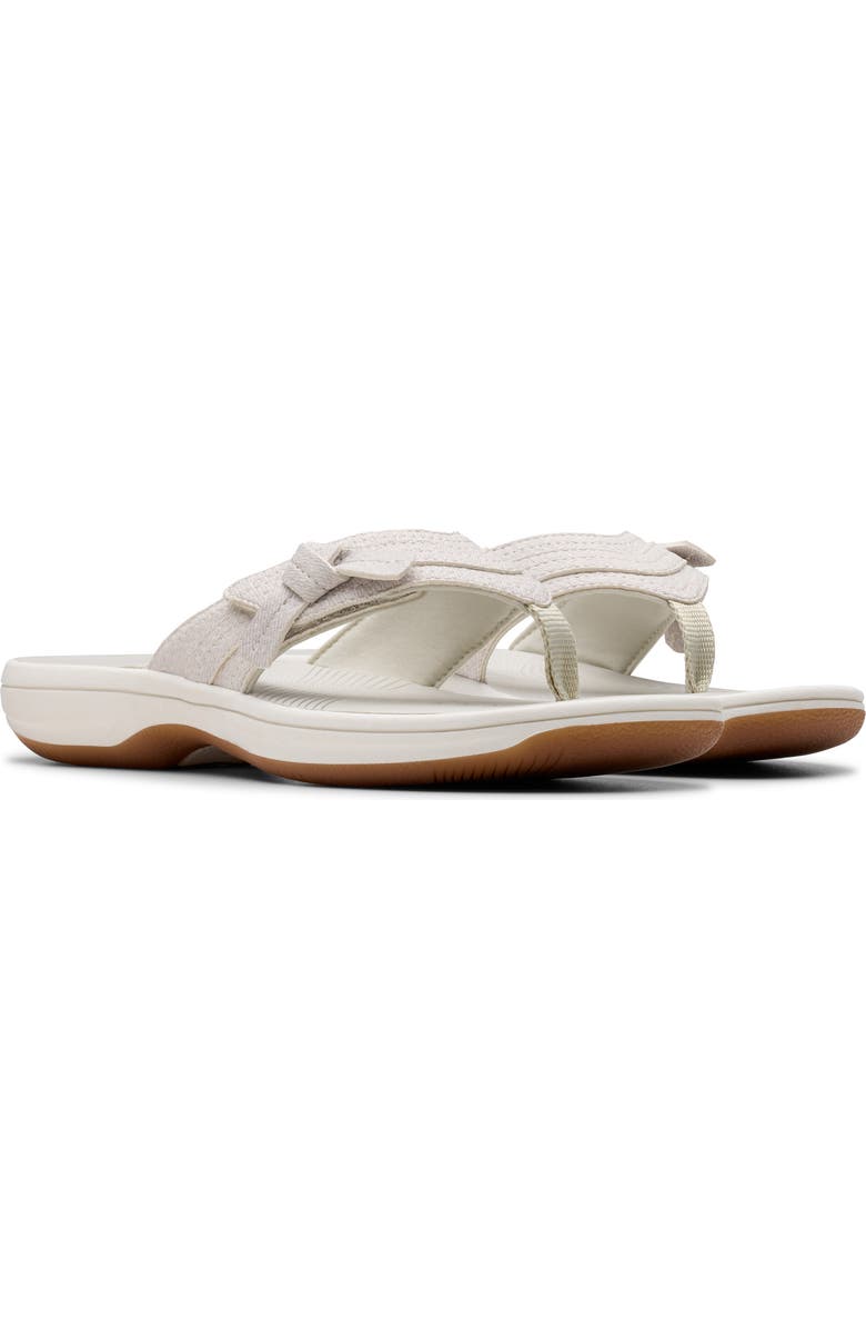 Clarks<sup>®</sup> Breeze Dalia Flip Flop, Alternate, color, Off White