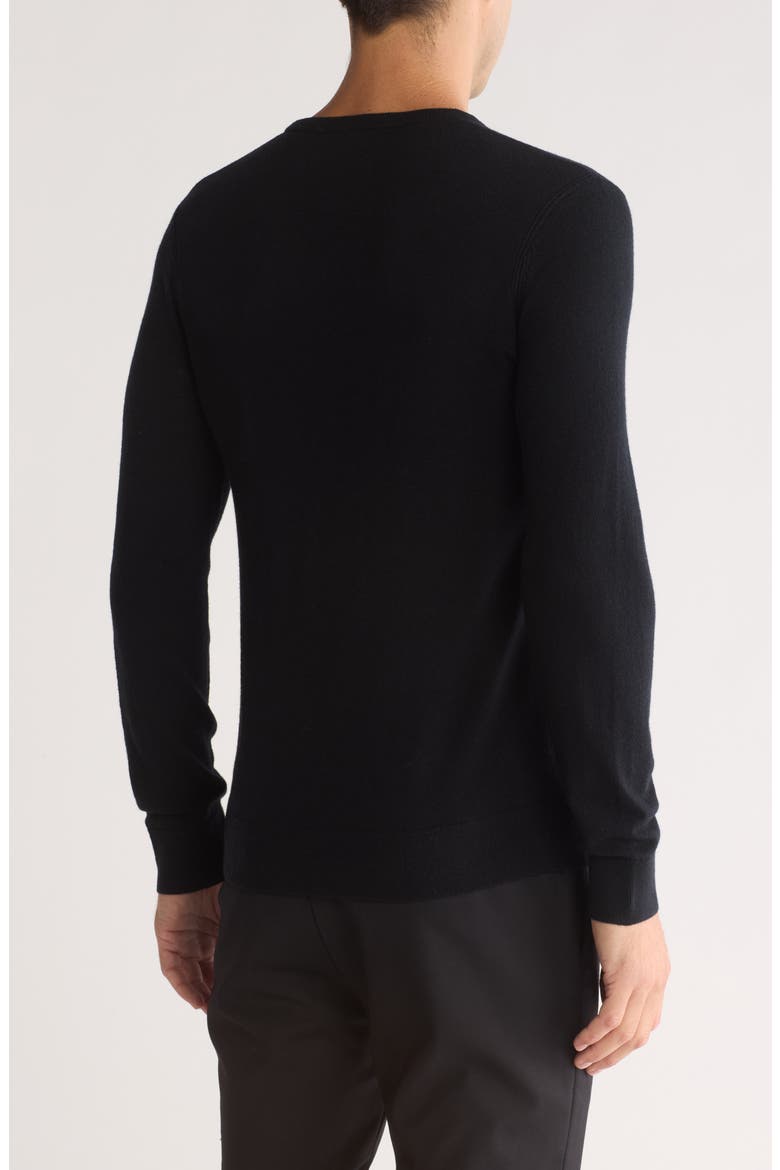 Riland Harman Wool Blend Sweater, Alternate, color, BLACK
