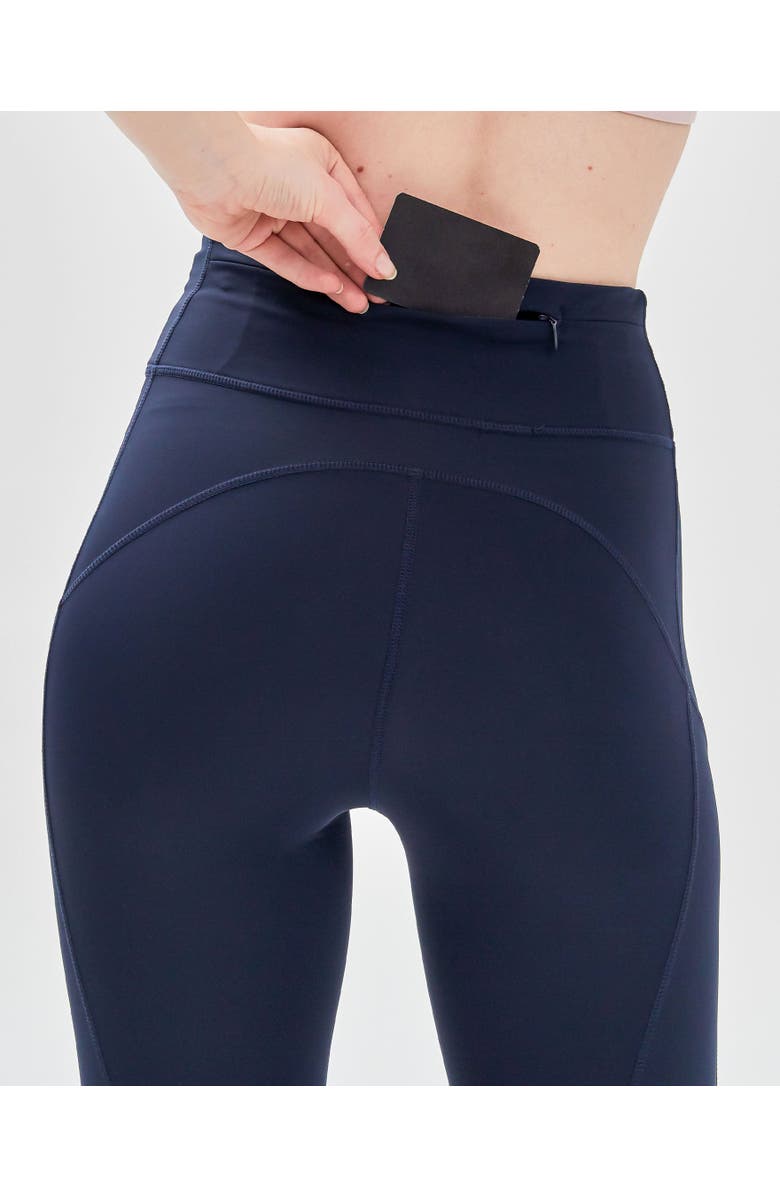 Rebody Active Shine On Silkiflex Legging 27", Alternate, color, Cool Navy