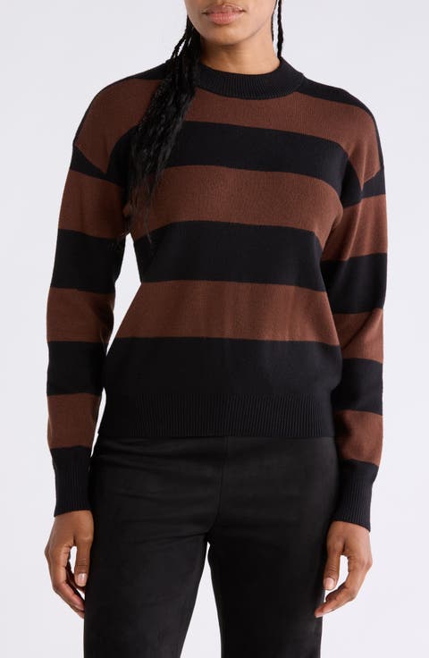 Stripe Crewneck Sweater