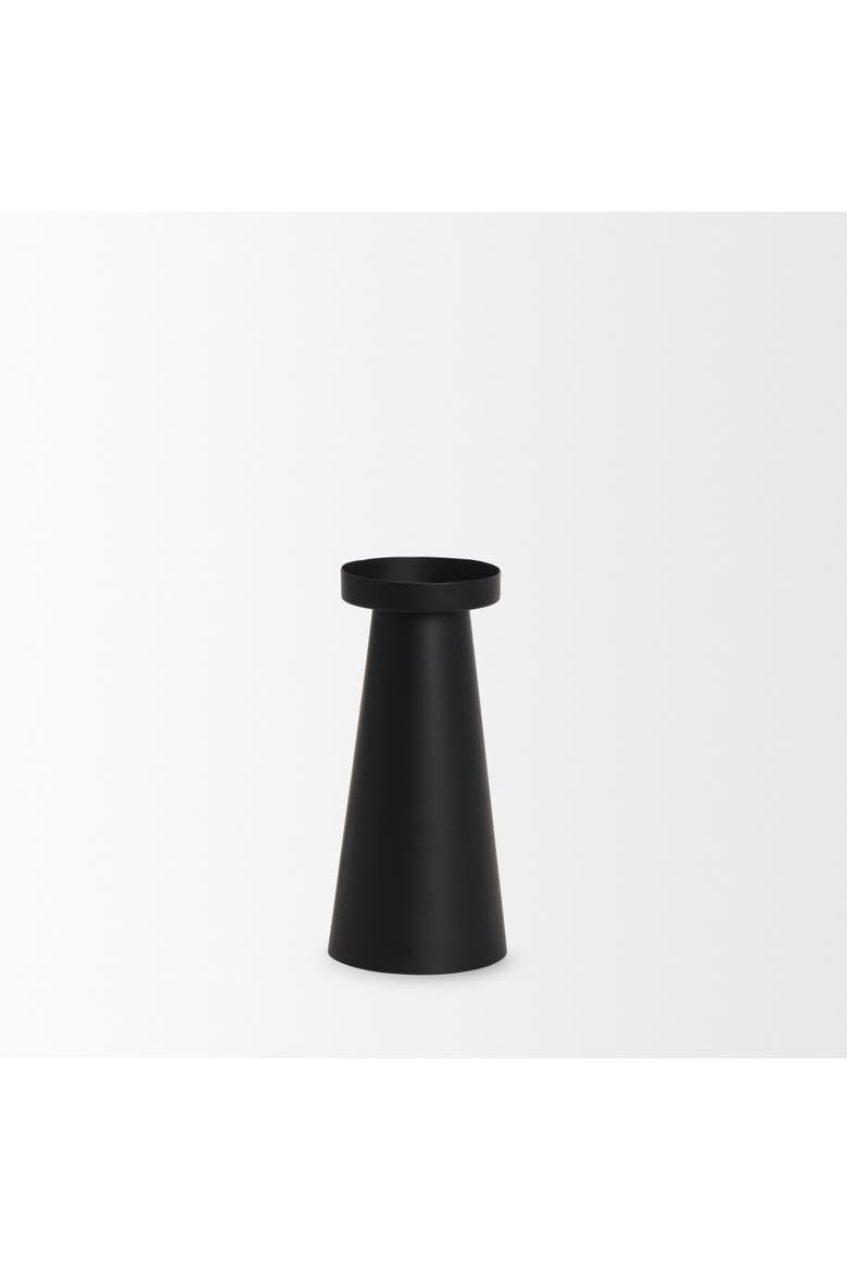 Quadir Metal Candle Holder, Alternate, color, Black
