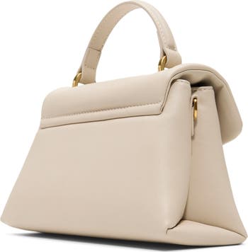 Poppy Moon Leather Top Handle Bag