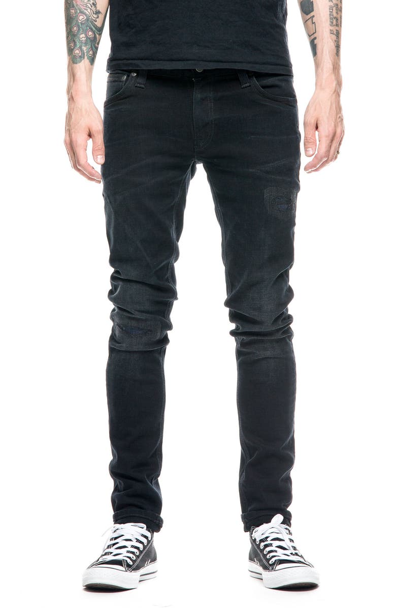 Nudie Jeans Skinny Lin Skinny Fit Jeans, Main, color, 