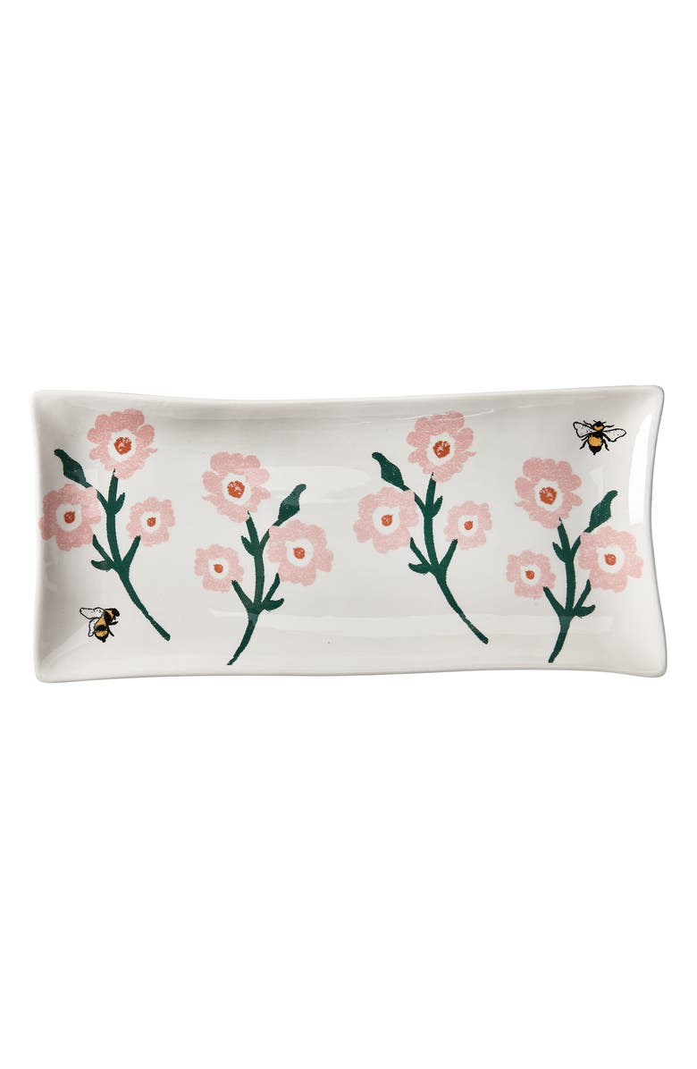 tag Bee Blossom Oblong Platter, Main, color,