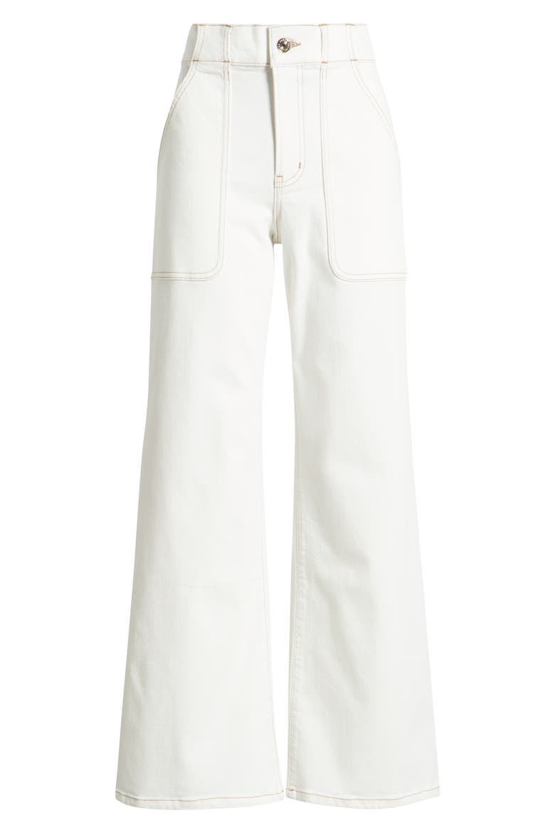 The Modern Pocket Wide Leg Jeans, Alternate, color, AU NATURAL CLEAN