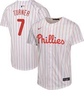 Nike Youth Nike Trea Turner White Philadelphia Phillies Home Game Player Jersey