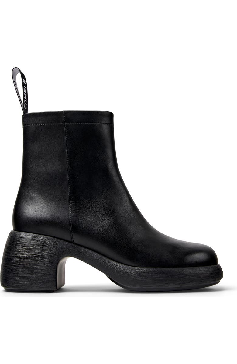 Camper Thelma Platform Bootie, Alternate, color, Black