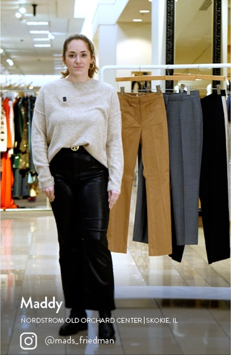 Heart Elbow Crewneck Sweater, sales video thumbnail