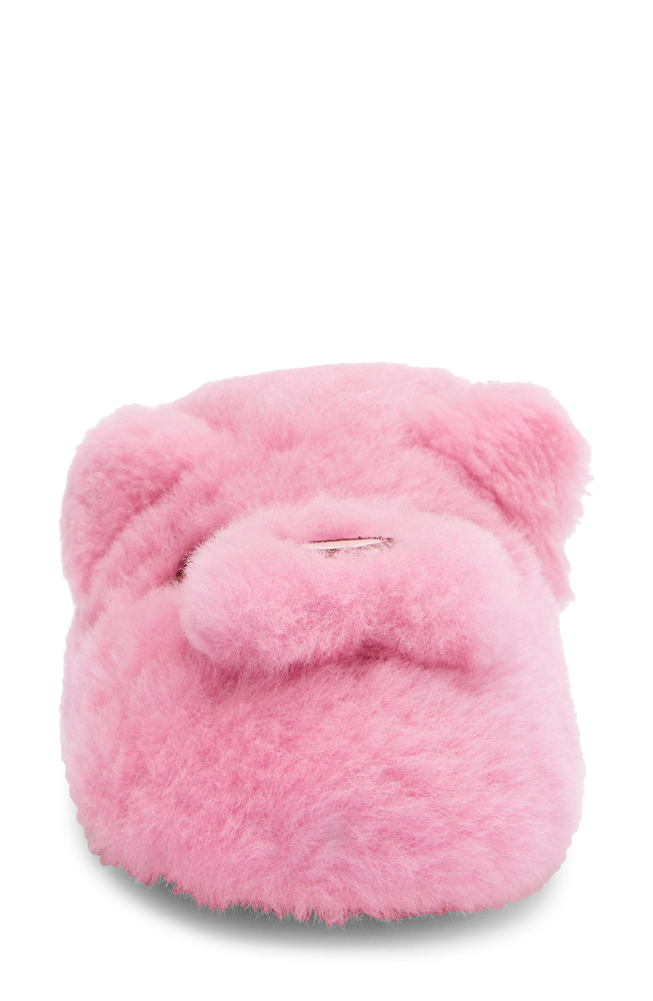 Elea Pooch Slip-On Slipper, Alternate, color, PINK LAQUER