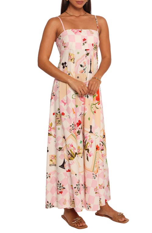 Petal And Pup Petal & Pup Jaymes Cotton Maxi Dress In Pink