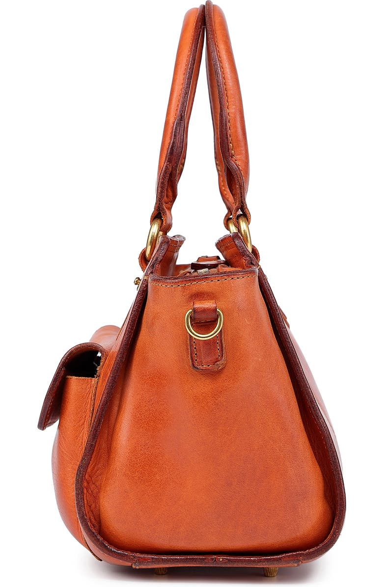 OLD TREND Pansy Mini Satchel Bag, Alternate, color, Caramel