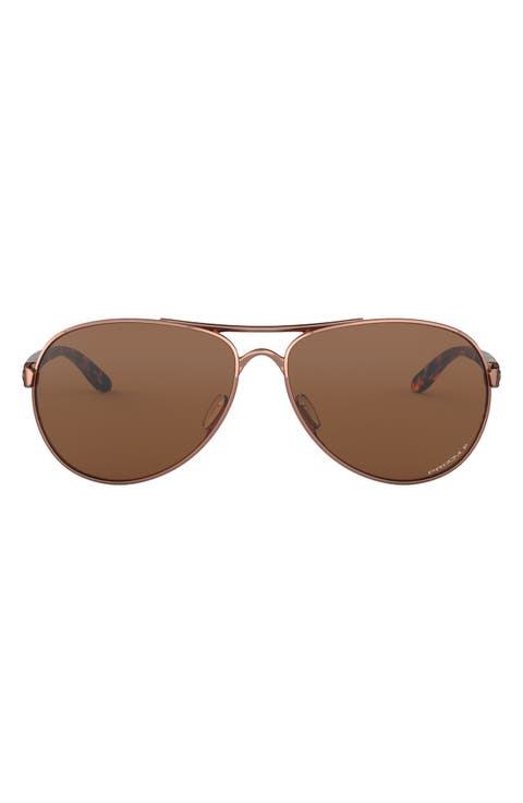 59mm Polarized Aviator Sunglasses
