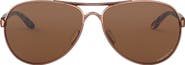 Oakley 59mm Polarized Aviator Sunglasses