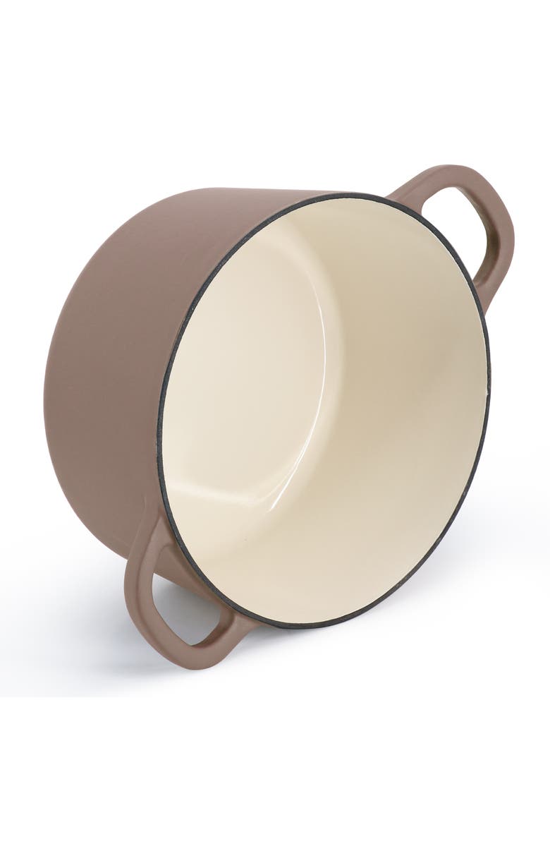 Crockpot 7 Quart Enameled Cast Iron Dutch Oven, Alternate, color, Pink