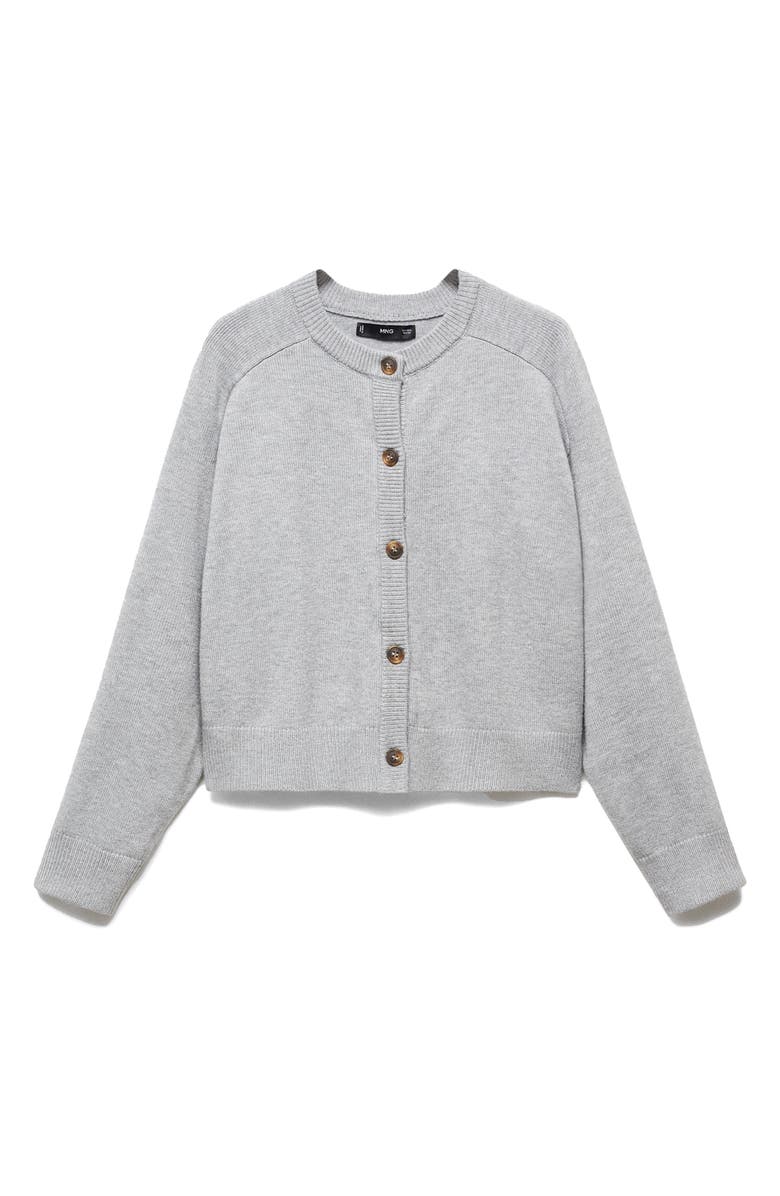 MANGO Raglan Sleeve Cardigan, Alternate, color, 