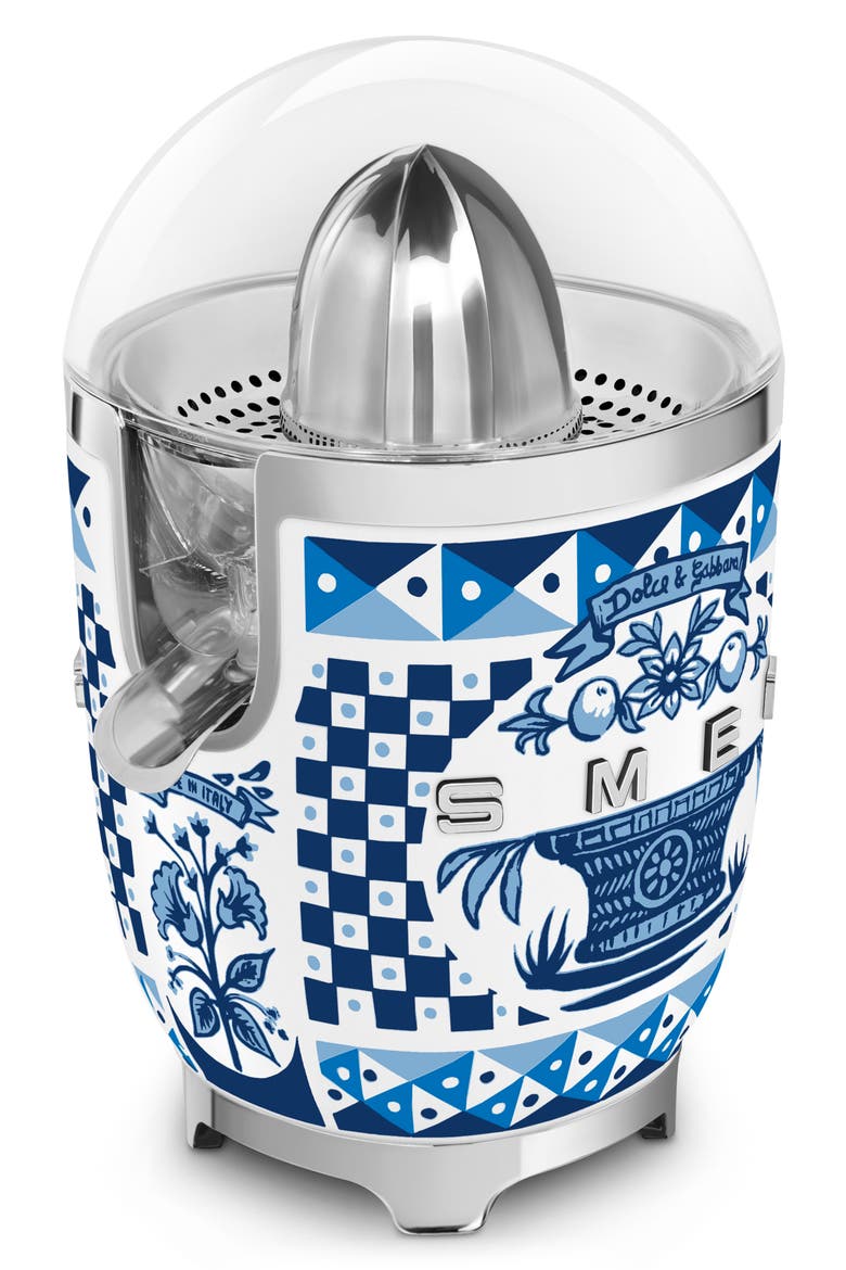 x Dolce&Gabbana Retro Style Citrus Juicer, Alternate, color, BLU MEDITERRANEO