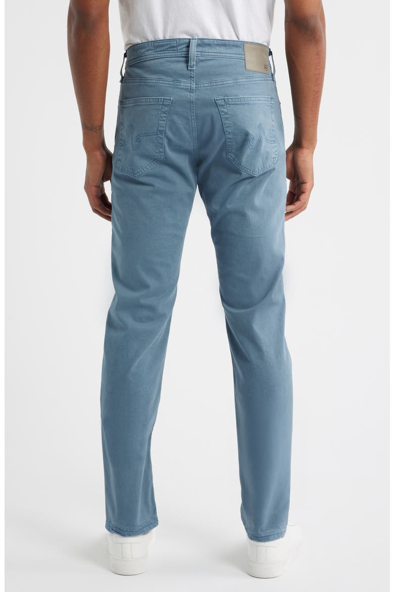 Tellis Stretch Sateen Modern Slim Pants, Alternate, color, SULFUR SHORE BREAK