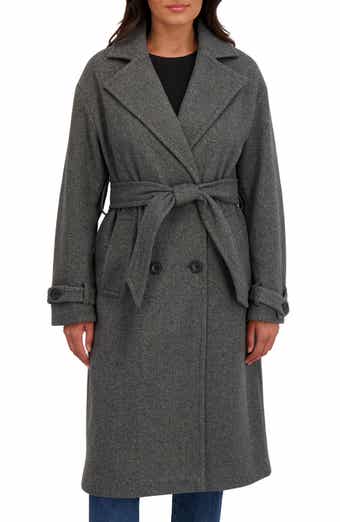 Sebby Wool Oversize Trench Coat