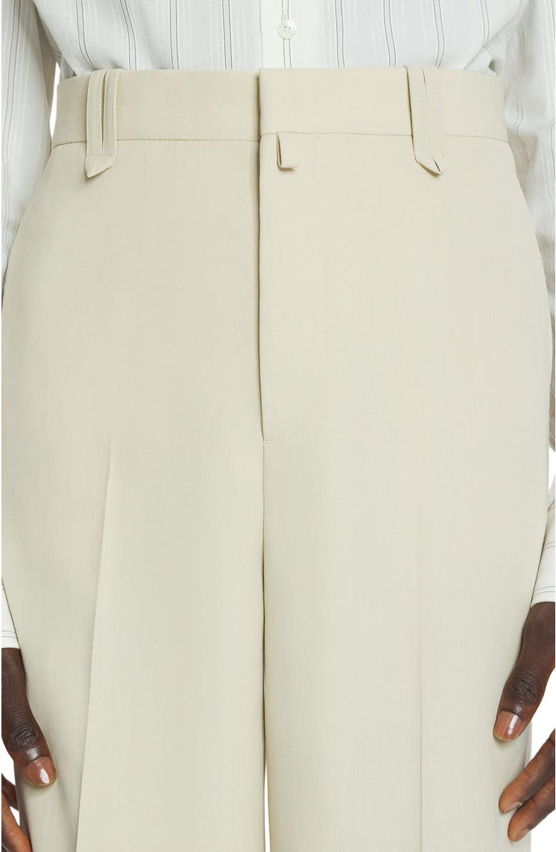 Lanvin LOOSE FIT WOOL-BLEND PANTS, Alternate, color, 