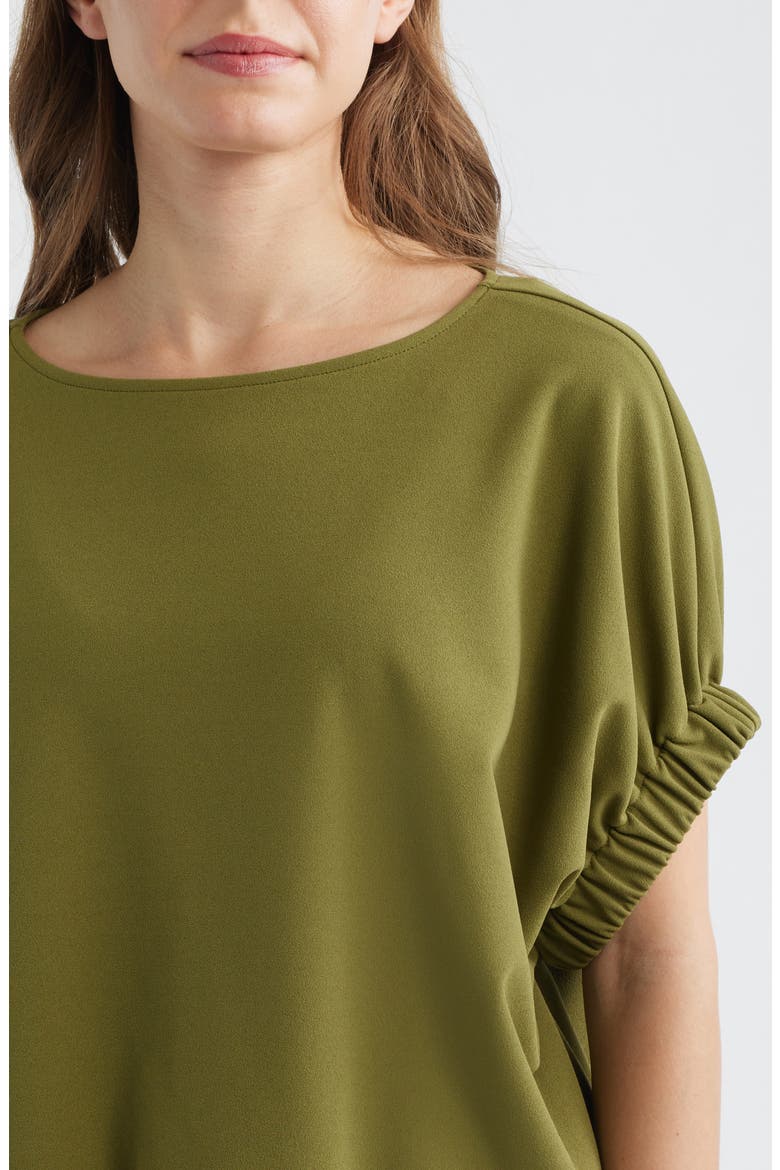 Boat Neck Dolman Sleeve Top, Alternate, color, BAY LEAF
