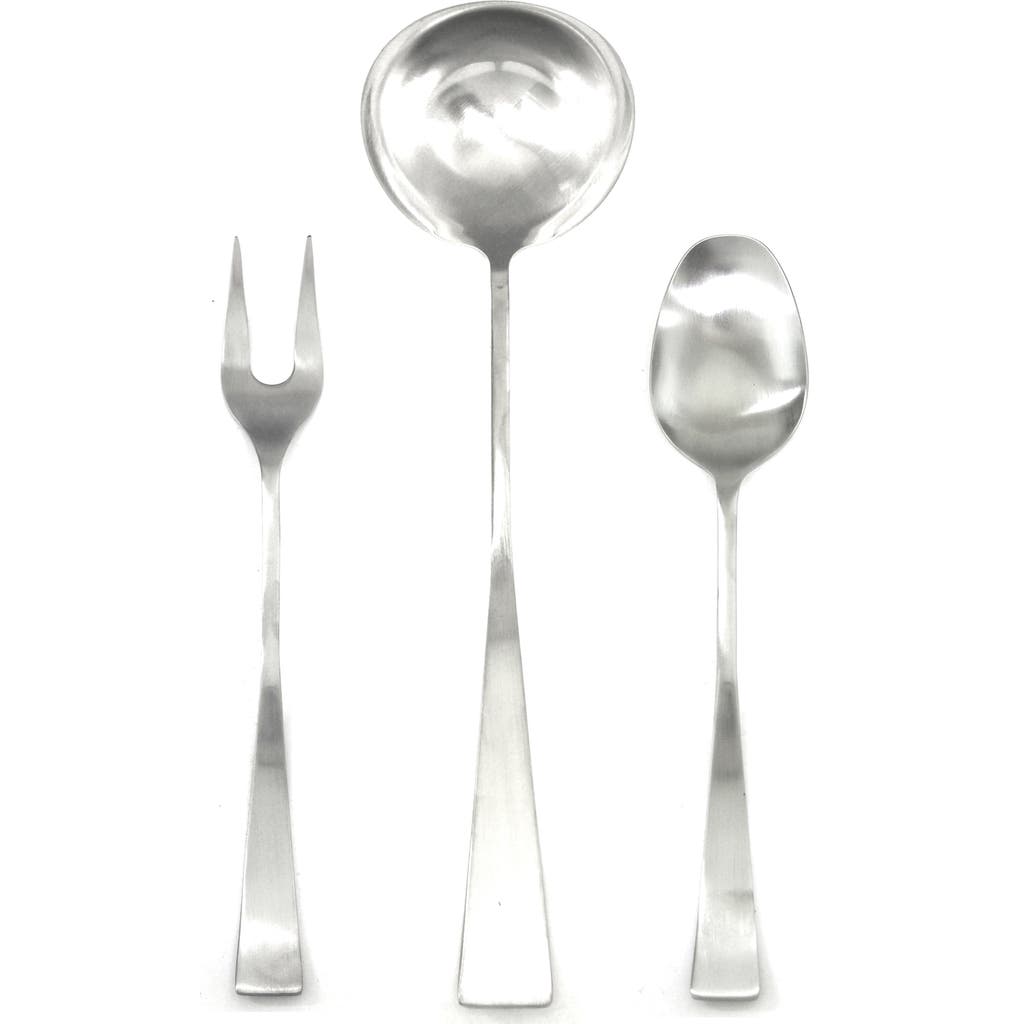 Mepra Italia Serving Set In Silver