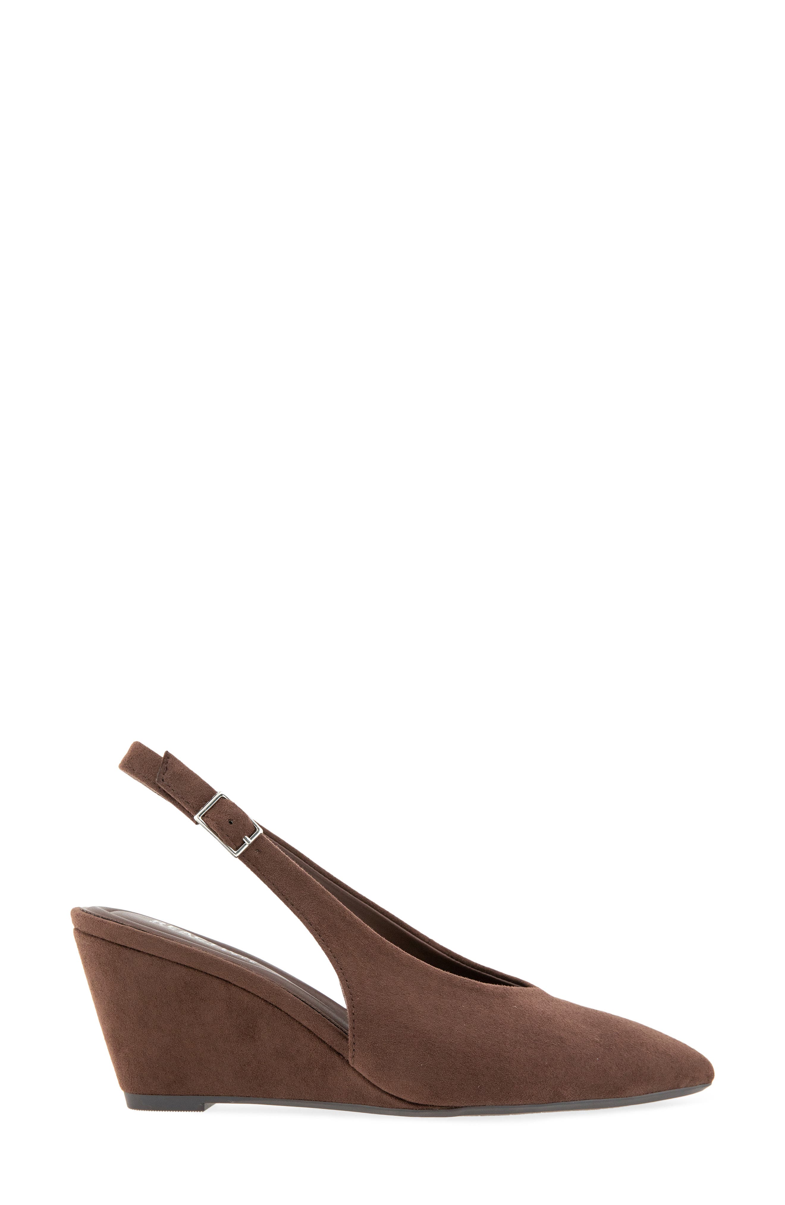 Enzo Wedge Slingback Pump, Alternate, color, CHOCOLATE MICRO
