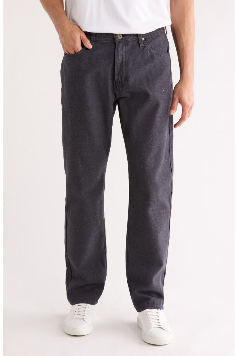 Everett Slim Straight Leg Jeans, Main, color, RECLAIMED TRUE NAVY