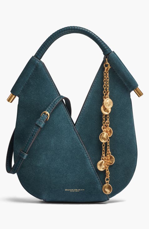 Baldwin Suede+Charms Micro Crossbody