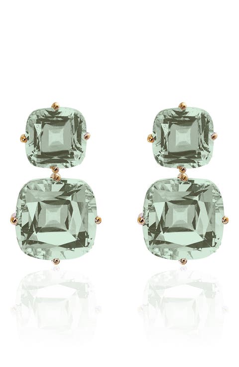 Gossip Double Drop Earrings