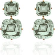 GOSHWARA Gossip Double Drop Earrings