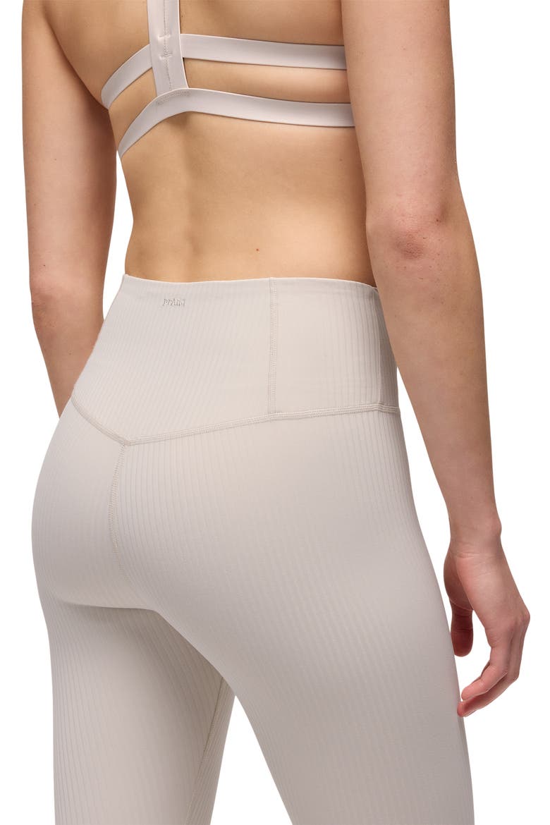 Luxara Rib Leggings, Alternate, color, ALMOND