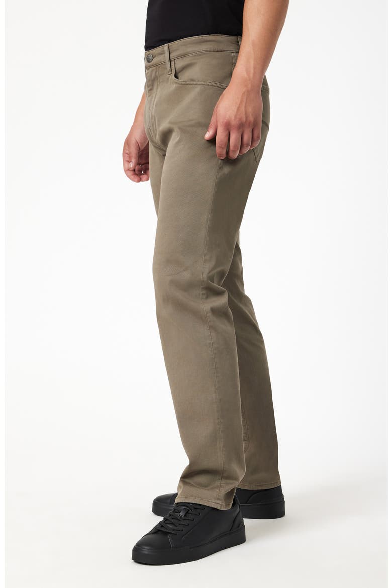 Zach Straight Leg Twill Pants, Alternate, color, OLIVE CASUAL TWILL