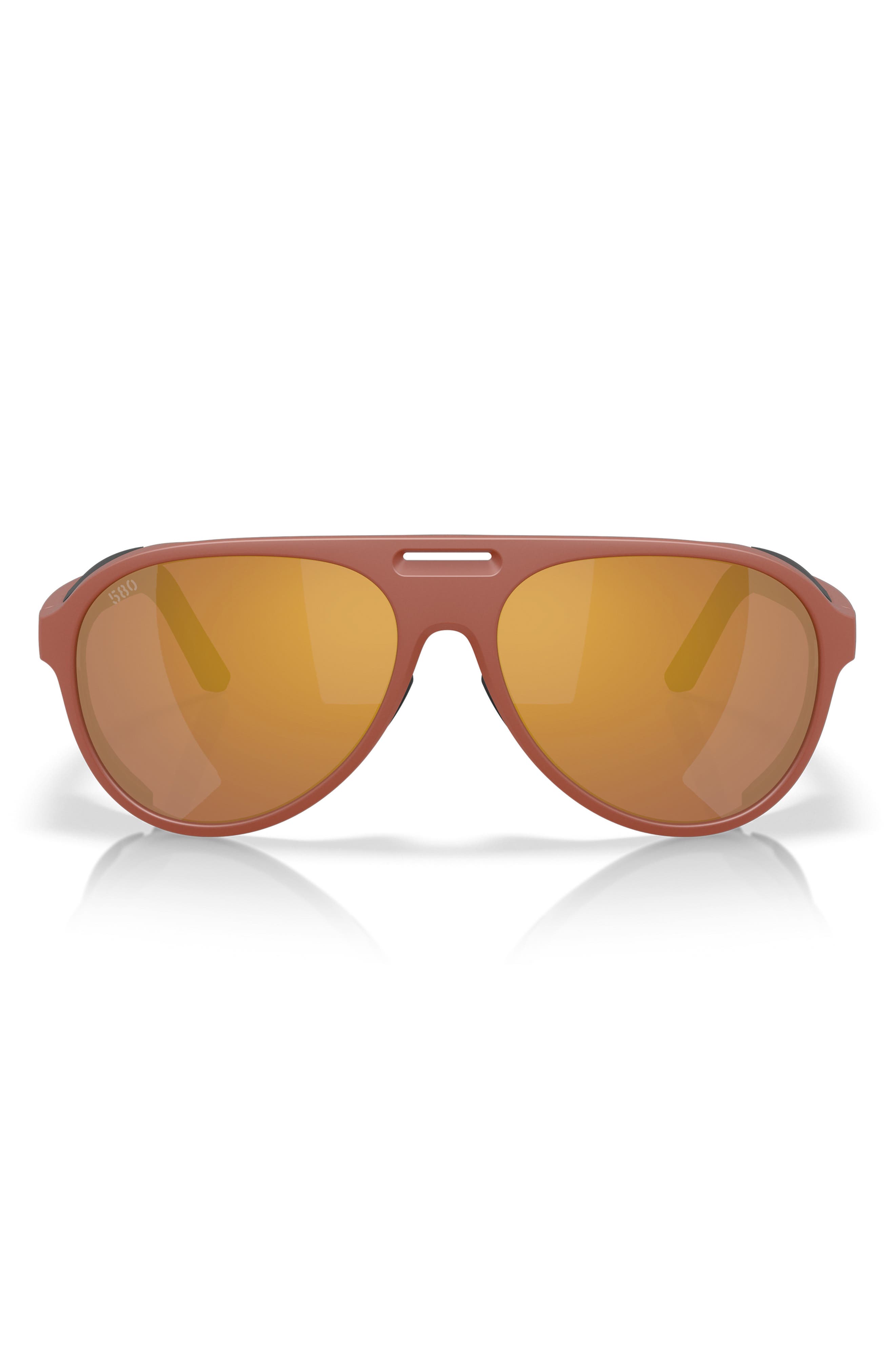 selected MATTE TERRA COTTA / GOLD MIRROR 580G