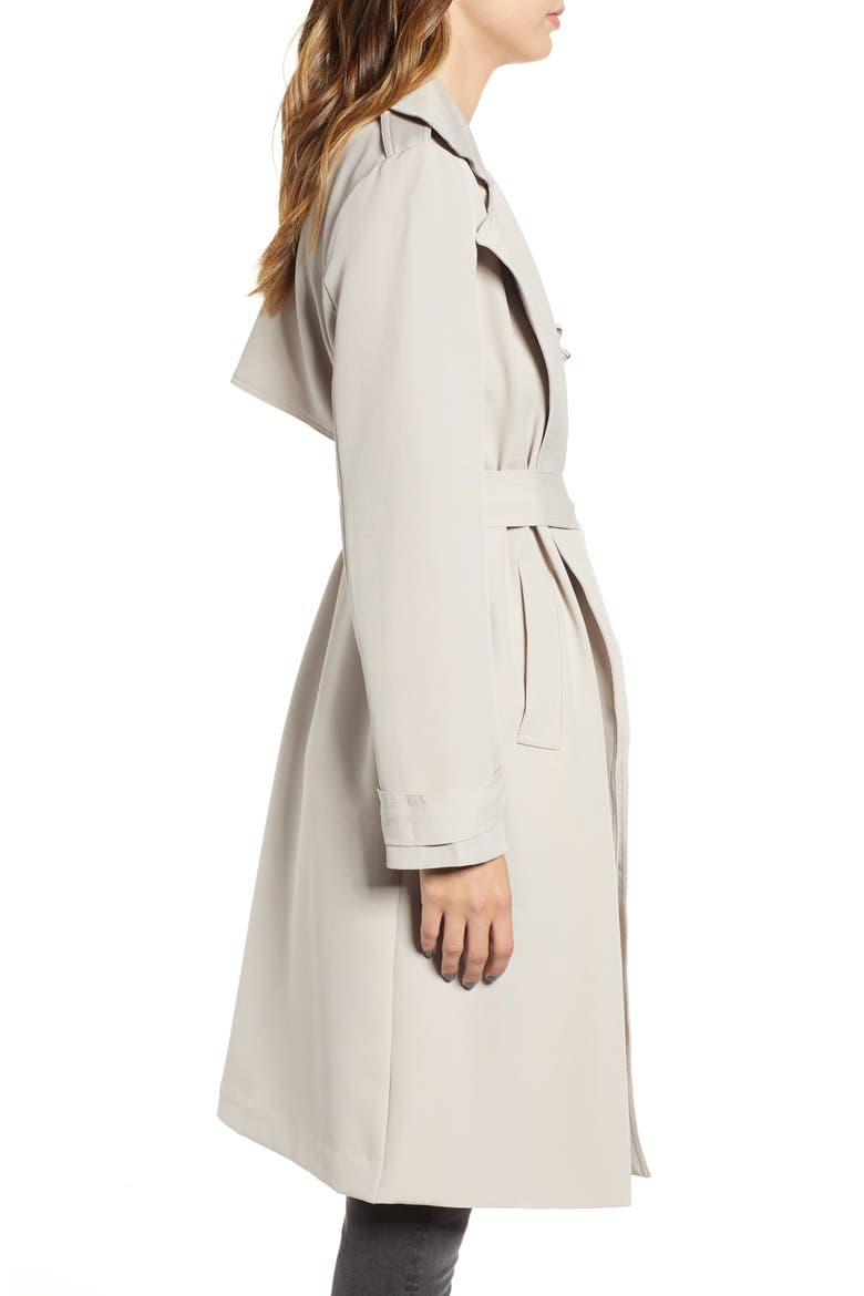 Prima Trench Coat, Alternate, color, KHAKI