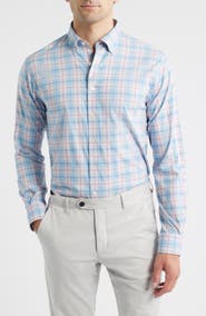 johnnie-O Lanes Plaid Button-Down Shirt