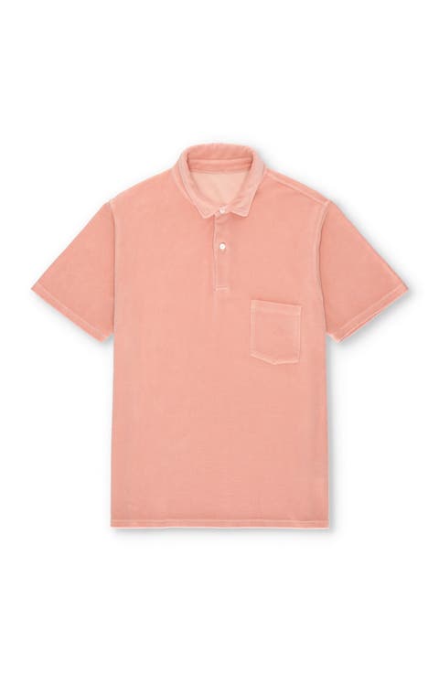 Missourim Terry Cloth Short Sleeve Polo