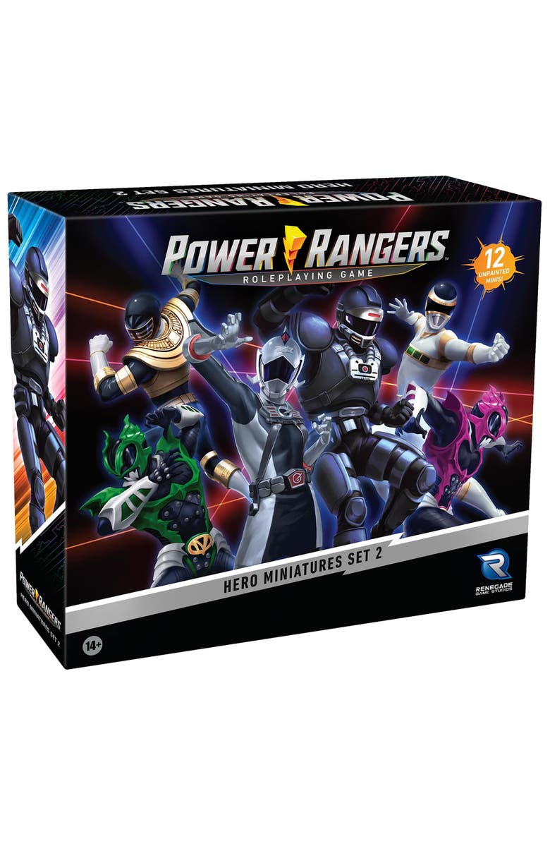Renegade Game Studios Power Rangers Roleplaying Miniatures Set 2, Main, color, Multicolored