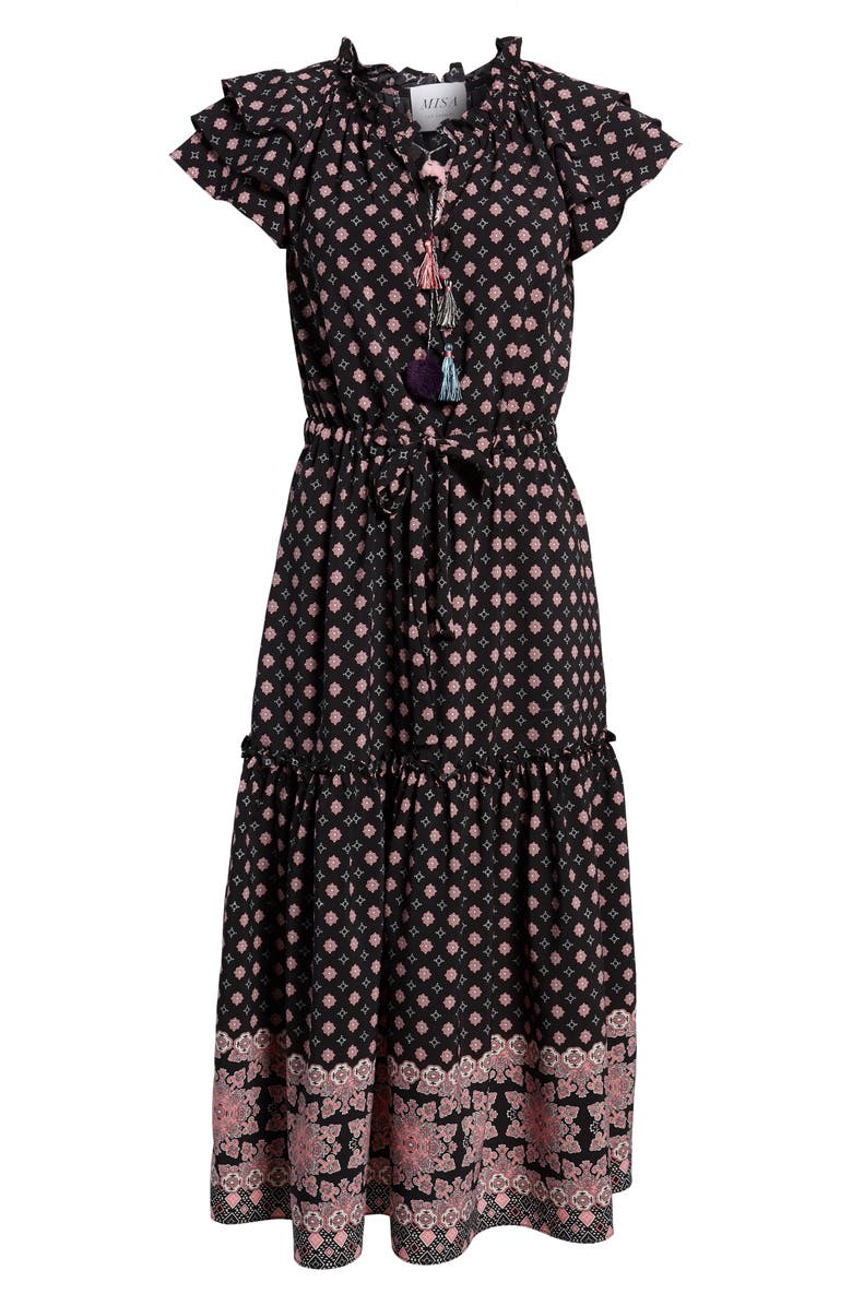 MISA Los Angeles Nika Midi Dress, Alternate, color, 