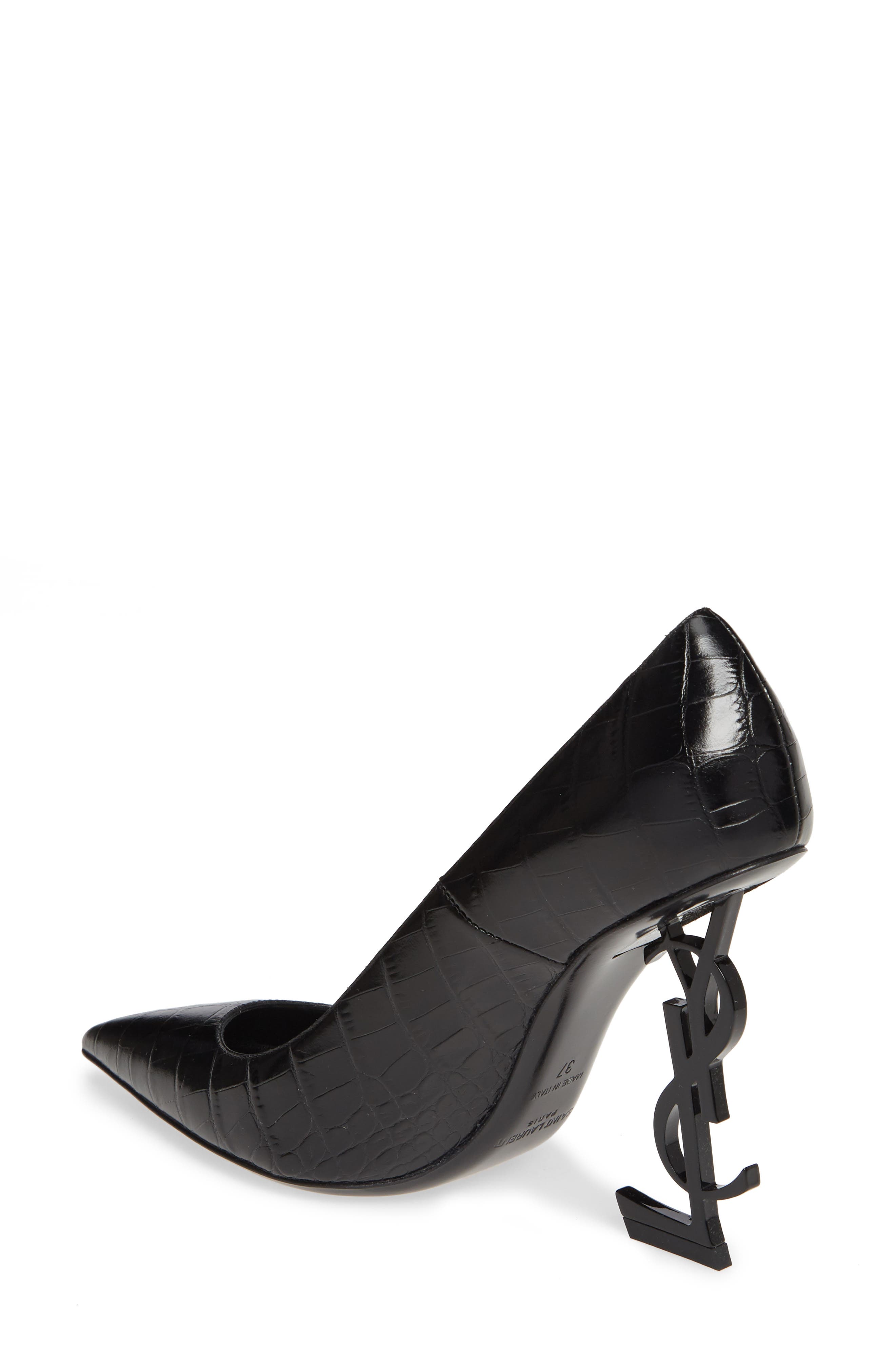 Saint Laurent Opyum YSL Pointy Toe Pump, Alternate, color, 