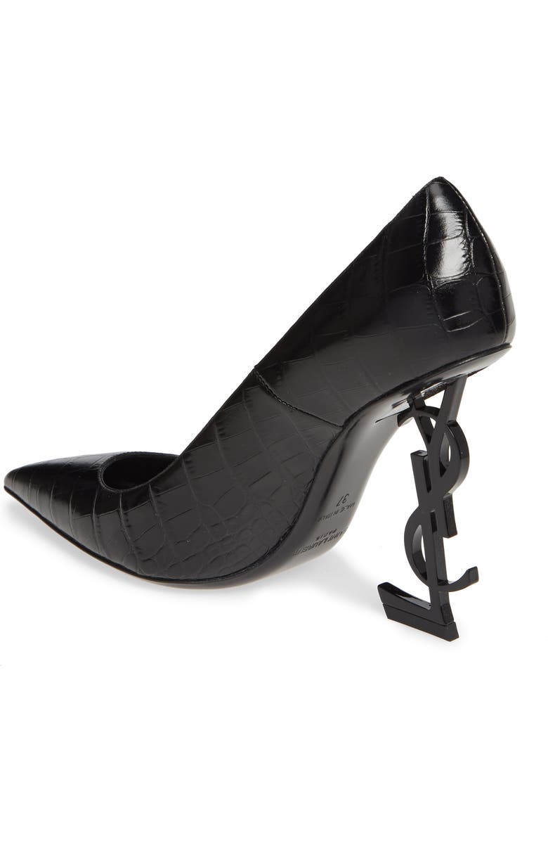 Saint Laurent Opyum YSL Pointy Toe Pump, Alternate, color,
