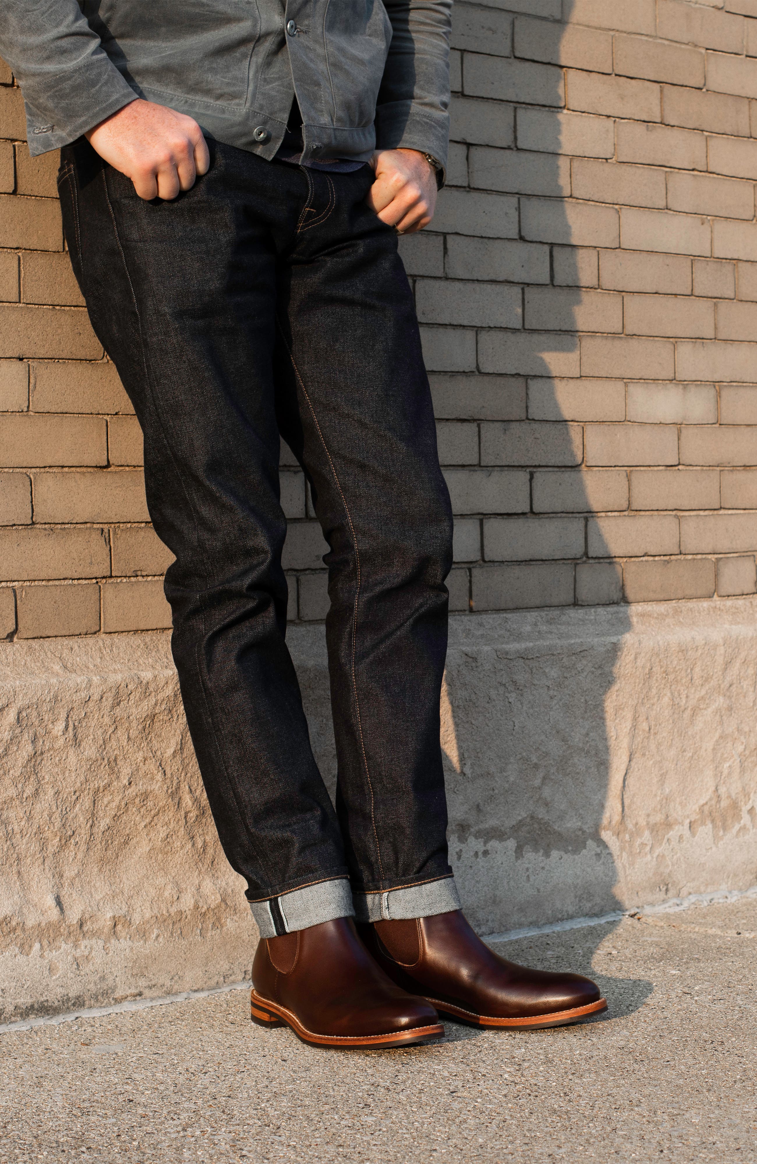 Chelsea Boot, Alternate, color, Crimson Chromexcel