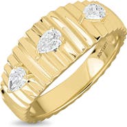 Bony Levy 18K Gold Cleo Diamond Wide Ring (Online Trunk Show)